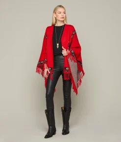Lucchese Alpaca Fleece Cape*Women Outerwear|Capes