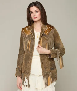 Lucchese Axis Fringe Jacket*Women Outerwear