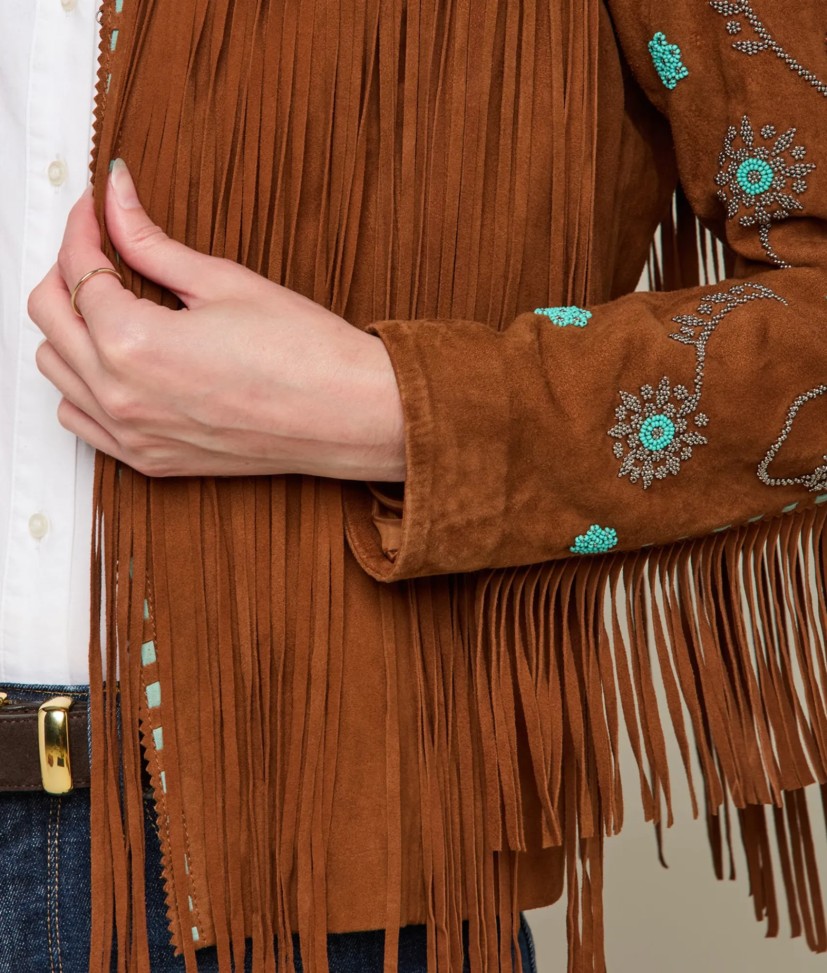 Lucchese Beaded Fringe Jacket*Women Outerwear