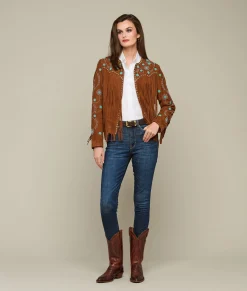 Lucchese Beaded Fringe Jacket*Women Outerwear