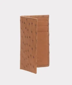 Lucchese Bifold Wallet – Ostrich*Women Small Leather Goods|Small Leather Goods