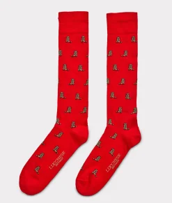 Lucchese Boot Print Dress Socks* Socks