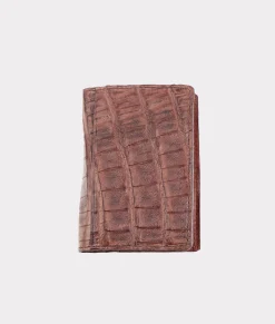 Lucchese Caiman Bifold Card Case*Women Small Leather Goods|Small Leather Goods