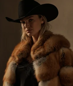 Lucchese Canadian Red Fox Jacket*Women Furs|Outerwear