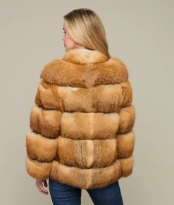 Lucchese Canadian Red Fox Jacket*Women Furs|Outerwear