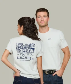 Lucchese Cavalry Pocket Tee*Women Tops|Tops