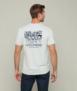 Lucchese Cavalry Pocket Tee*Women Tops|Tops