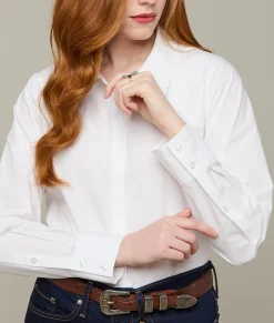 Lucchese Classic Poplin Shirt*Women Tops