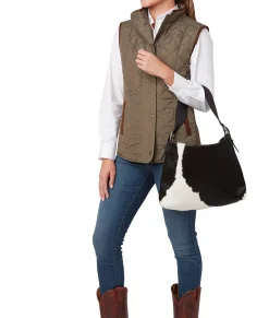 Lucchese Cowprint Hobo Bag*Women Handbags