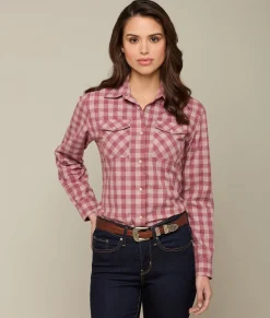 Lucchese Creede Flannel*Women Tops