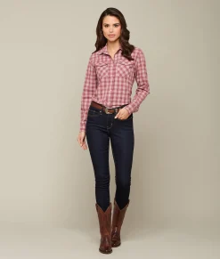 Lucchese Creede Flannel*Women Tops
