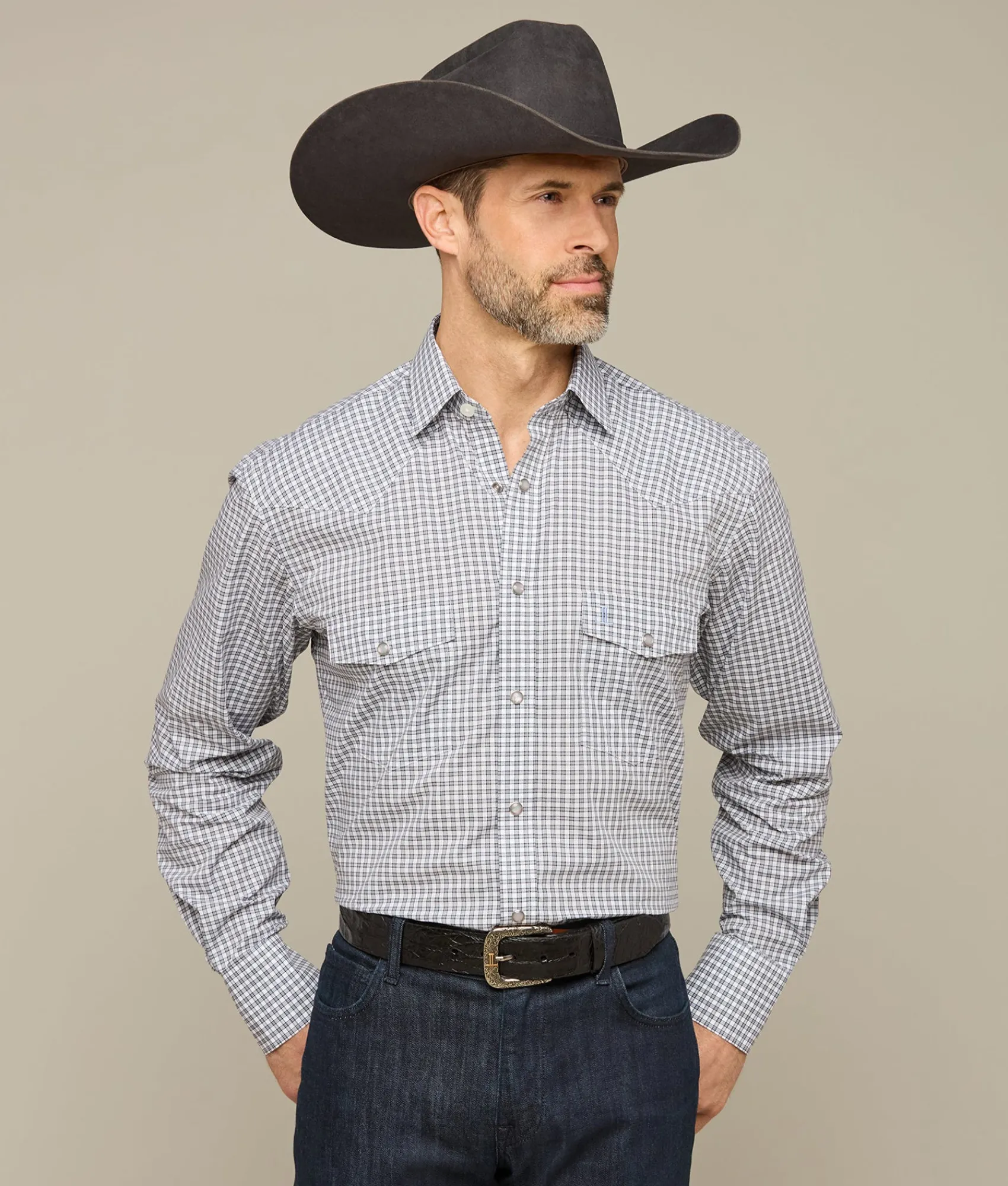 Lucchese El Paso Plaids* Tops