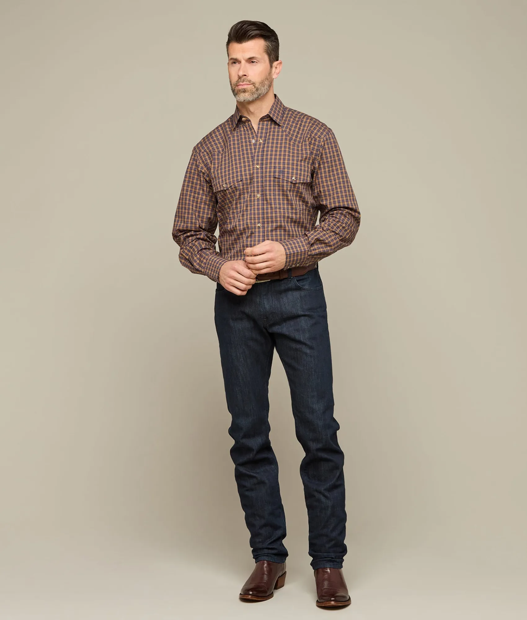 Lucchese El Paso Plaids* Tops