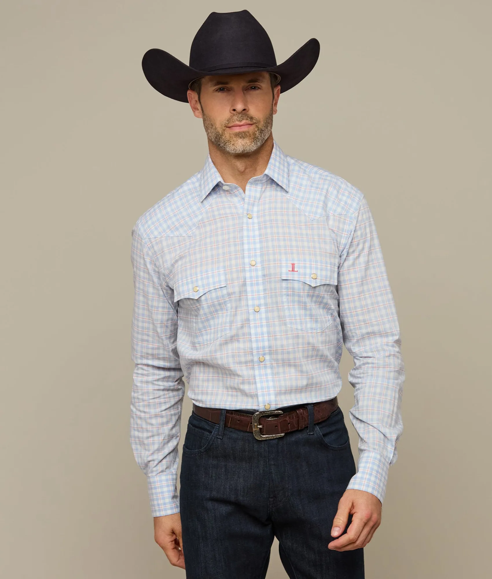 Lucchese El Paso Plaids* Tops