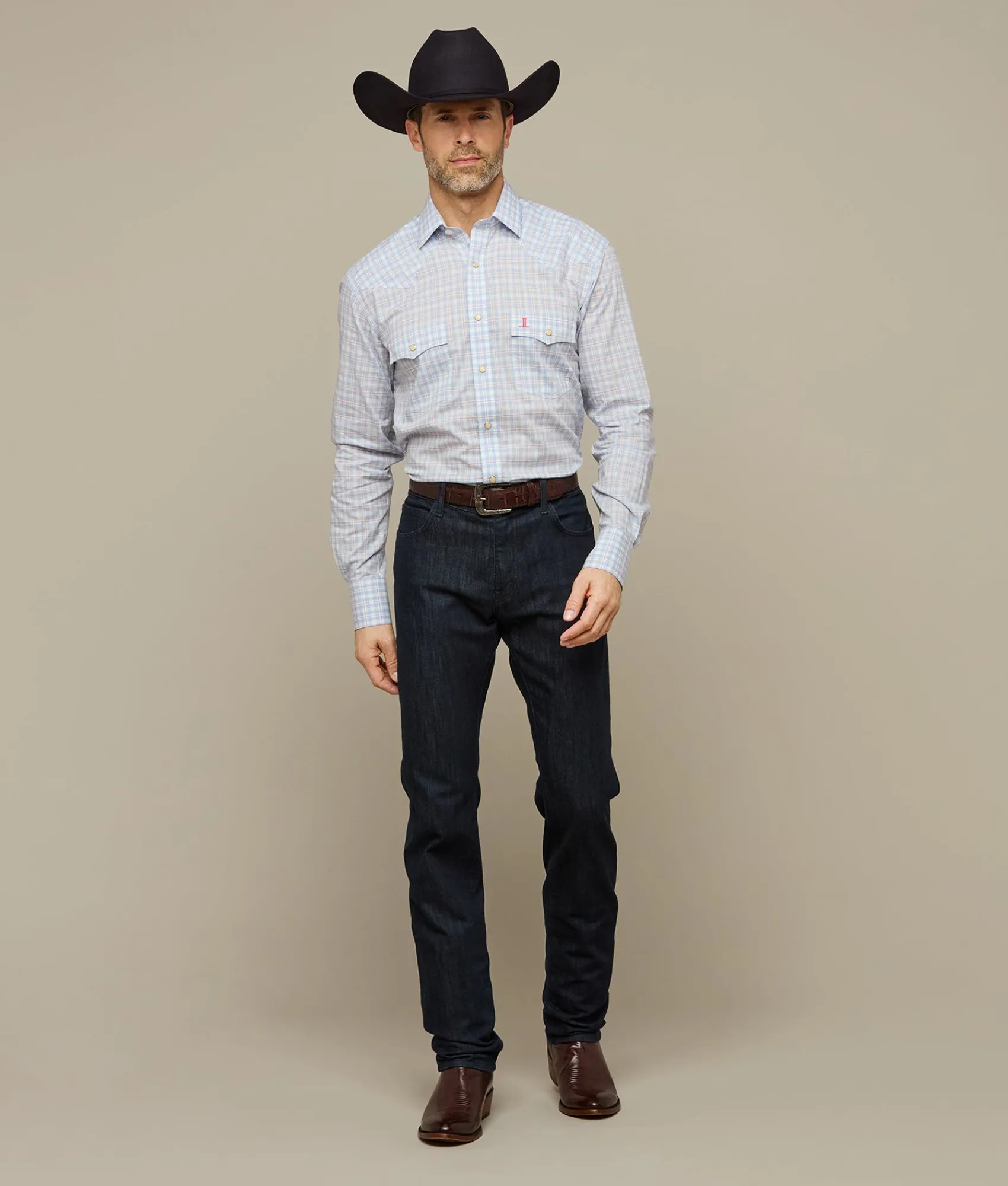 Lucchese El Paso Plaids* Tops