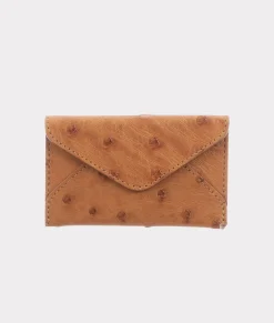 Lucchese Envelope Card Case – Ostrich*Women Small Leather Goods|Small Leather Goods