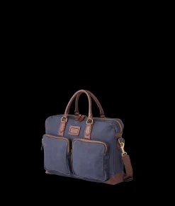 Lucchese Everyday Waxed Canvas Briefcase* Travel