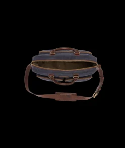 Lucchese Everyday Waxed Canvas Briefcase* Travel