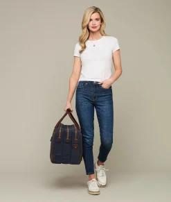 Lucchese Everyday Waxed Canvas Cowboy Bag*Women Travel|Travel
