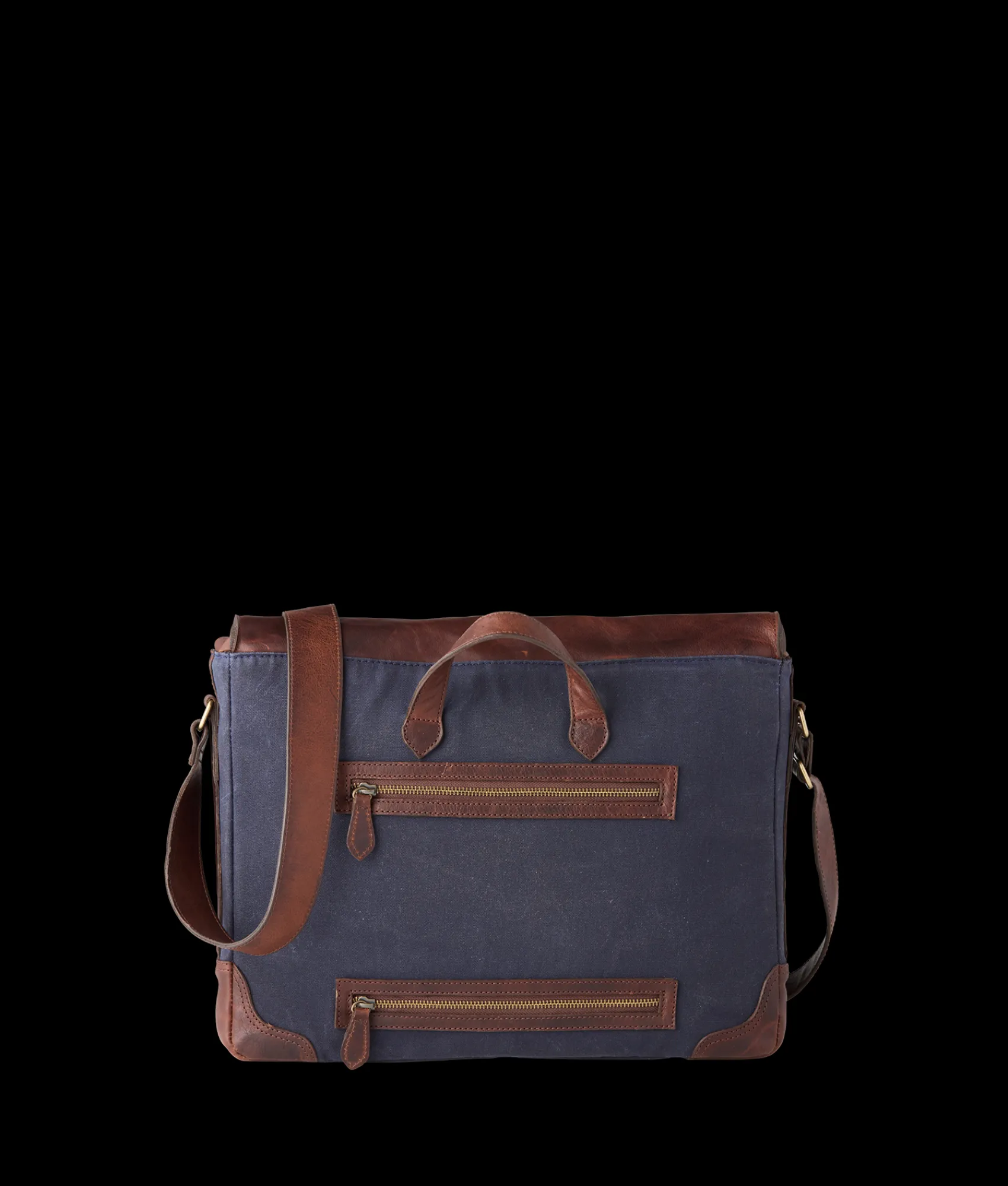 Lucchese Everyday Waxed Canvas Messenger Bag* Travel
