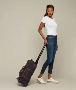 Lucchese Everyday Waxed Canvas Rolling Duffle*Women Travel|Travel