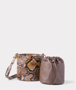Lucchese Fallon Exotic Bucket Bag*Women Handbags