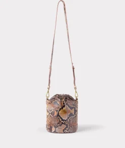 Lucchese Fallon Exotic Bucket Bag*Women Handbags