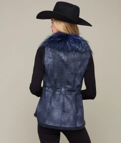 Lucchese Fox Fur Vest*Women Furs|Outerwear