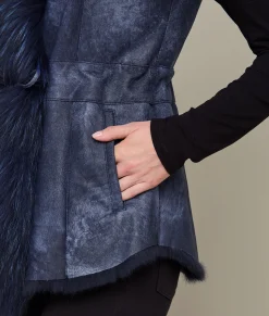 Lucchese Fox Fur Vest*Women Furs|Outerwear