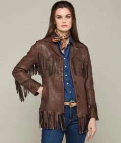 Lucchese Fringe Jacket*Women Outerwear