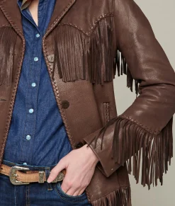 Lucchese Fringe Jacket*Women Outerwear