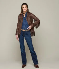 Lucchese Fringe Jacket*Women Outerwear