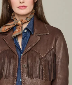 Lucchese Fringe Jacket*Women Outerwear