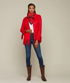Lucchese Fringe Jacket*Women Outerwear