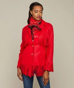 Lucchese Fringe Jacket*Women Outerwear