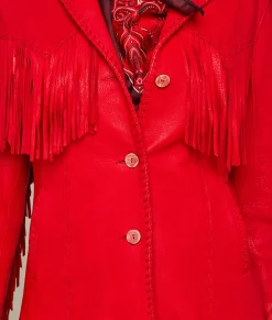 Lucchese Fringe Jacket*Women Outerwear