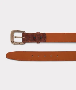 Lucchese Full Quill Ostrich* Belts & Belt Accessories