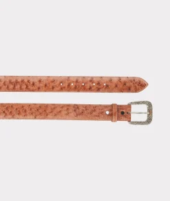 Lucchese Full Quill Ostrich* Belts & Belt Accessories