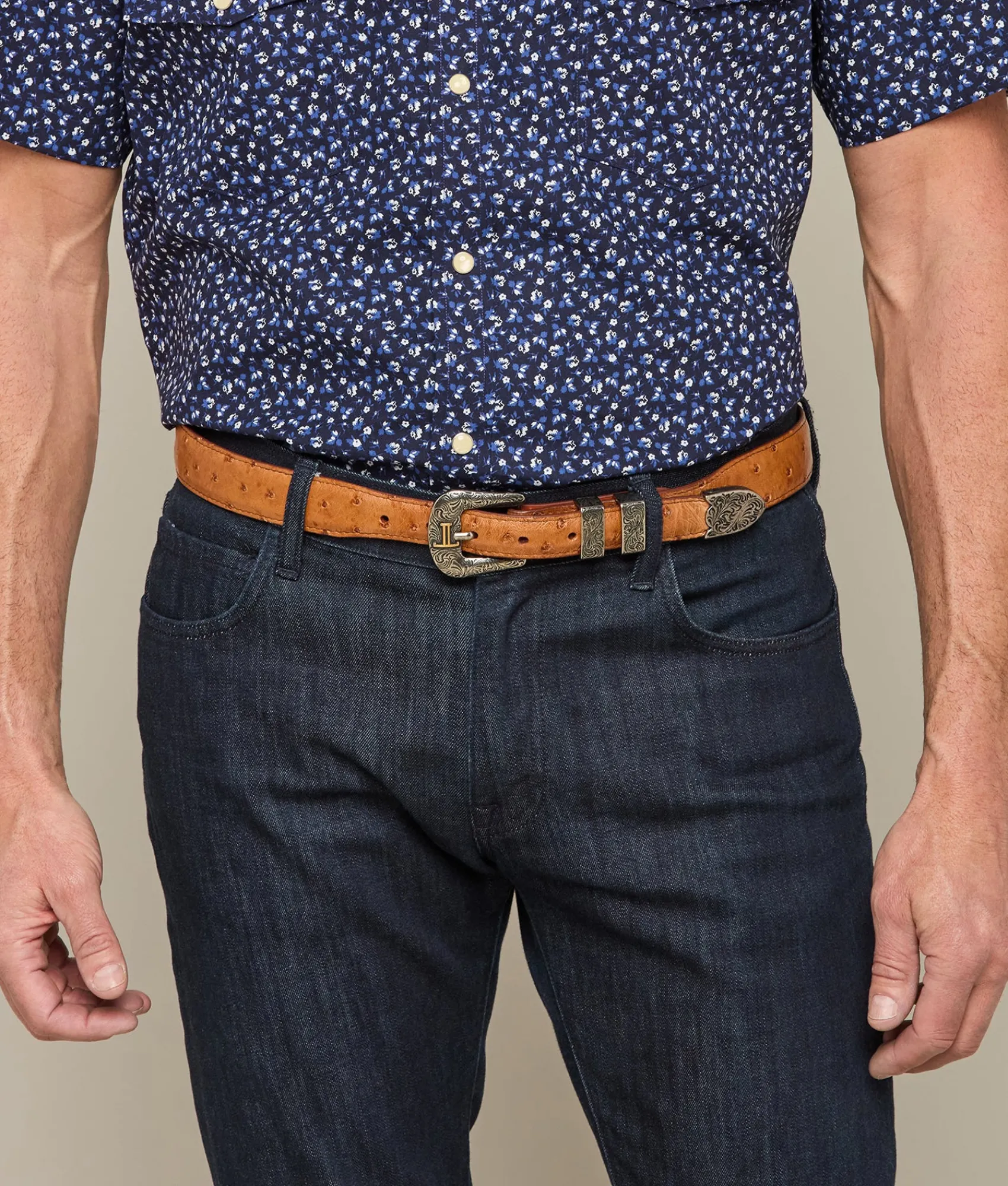 Lucchese Full Quill Ostrich Tapered*Women Belts|Belts & Belt Accessories
