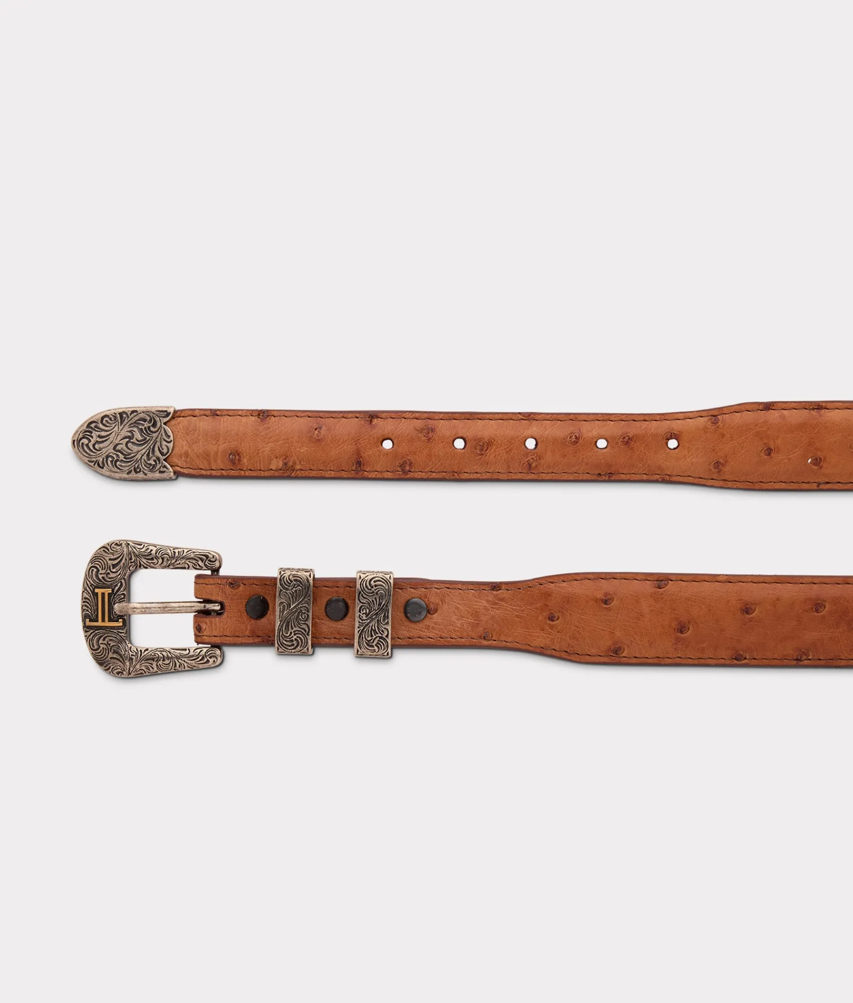Lucchese Full Quill Ostrich Tapered*Women Belts|Belts & Belt Accessories