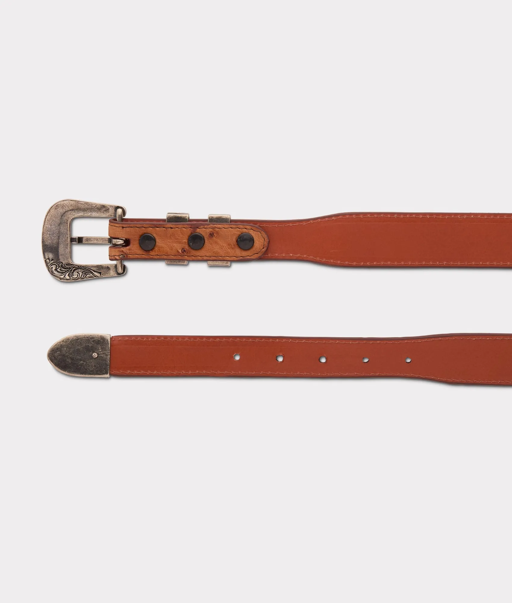 Lucchese Full Quill Ostrich Tapered*Women Belts|Belts & Belt Accessories