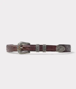 Lucchese Full Quill Ostrich Tapered*Women Belts|Belts & Belt Accessories