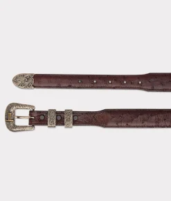 Lucchese Full Quill Ostrich Tapered*Women Belts|Belts & Belt Accessories