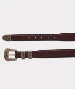 Lucchese Full Quill Ostrich Tapered*Women Belts|Belts & Belt Accessories