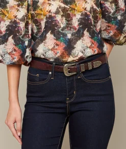 Lucchese Full Quill Ostrich Tapered*Women Belts|Belts & Belt Accessories