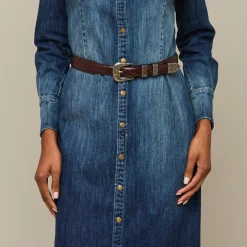 Lucchese Full Quill Ostrich Tapered*Women Belts|Belts & Belt Accessories