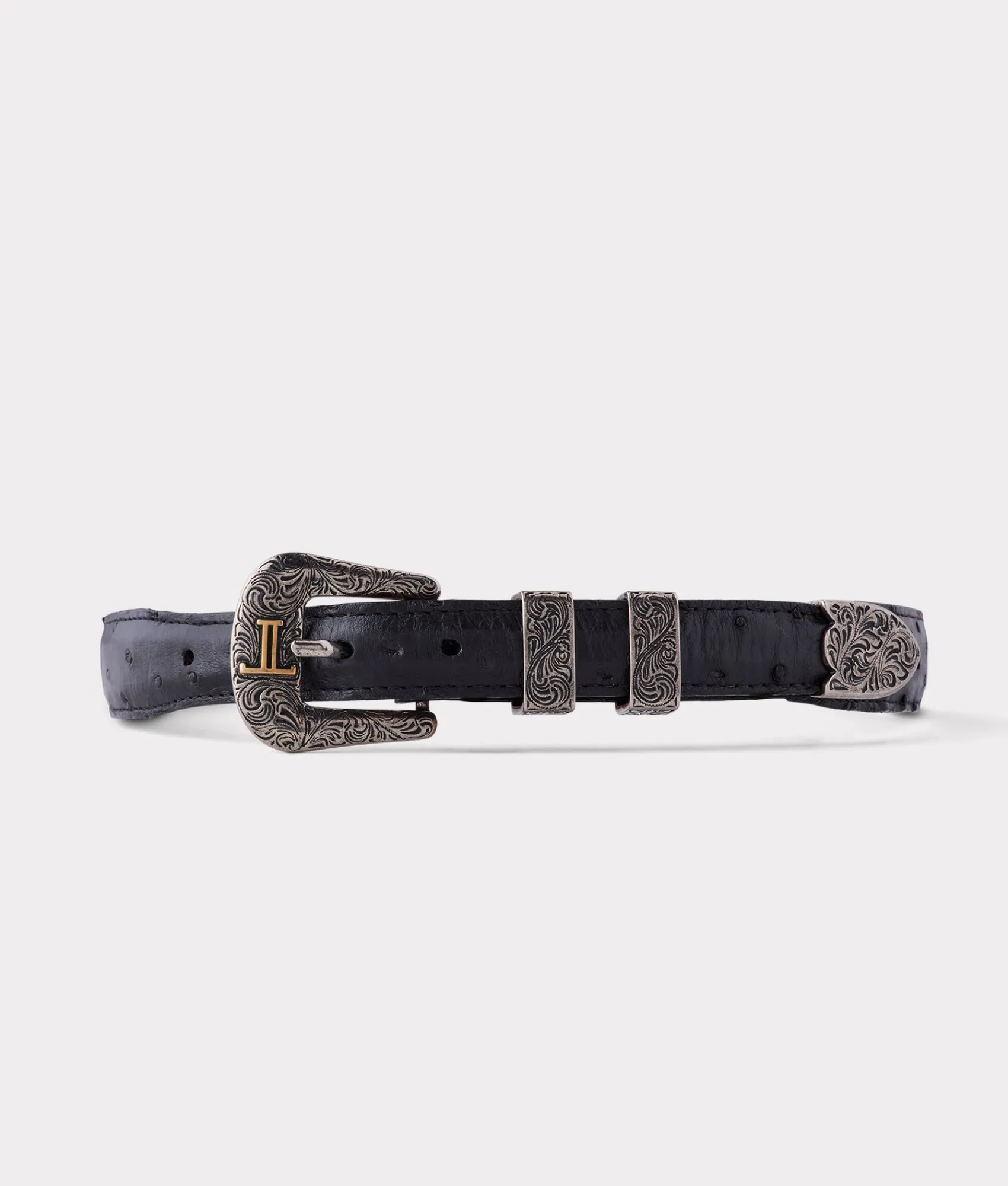 Lucchese Full Quill Ostrich Tapered*Women Belts|Belts & Belt Accessories