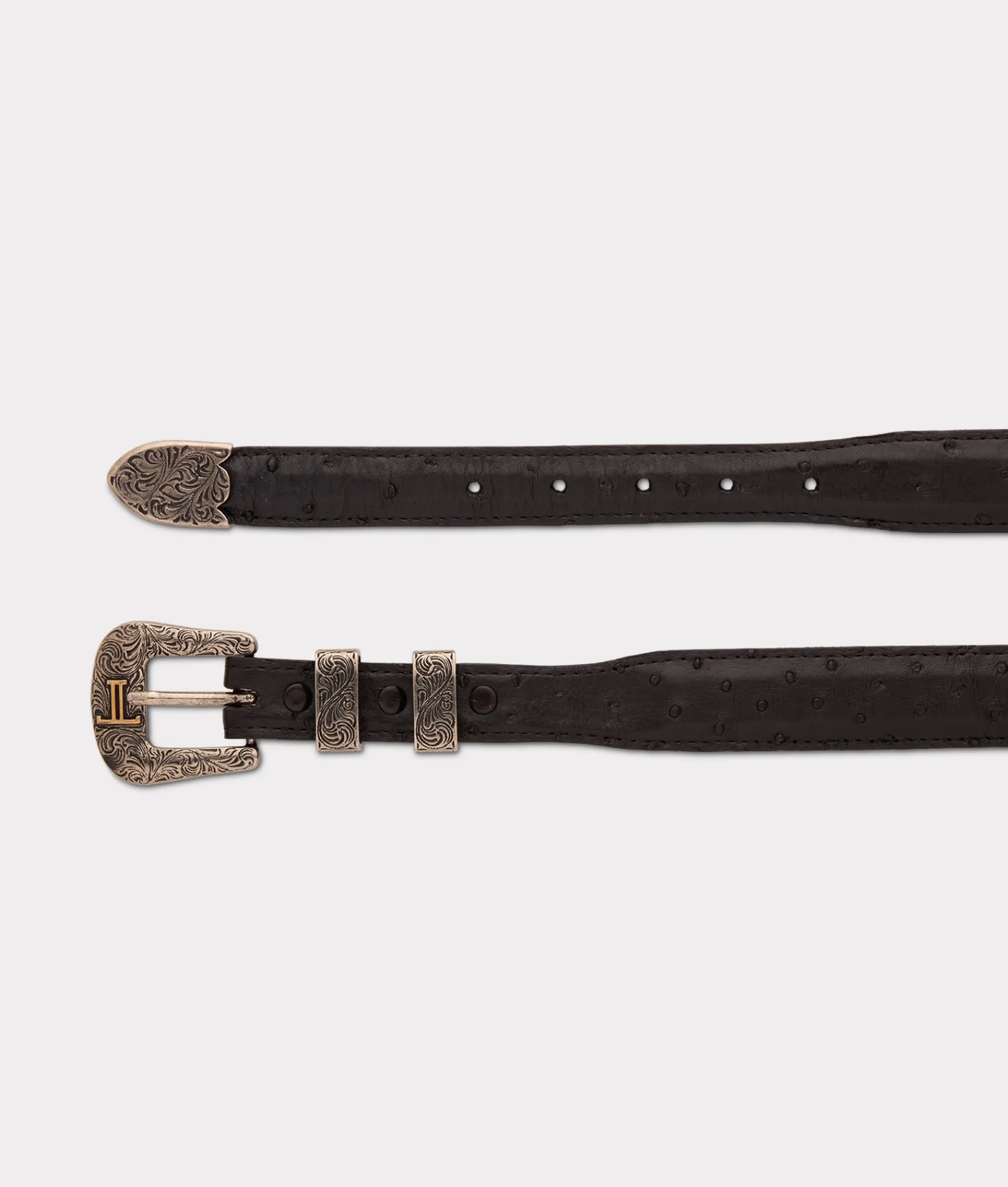 Lucchese Full Quill Ostrich Tapered*Women Belts|Belts & Belt Accessories