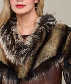 Lucchese Fur Yoke Jacket*Women Furs|Outerwear