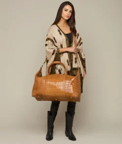Lucchese Giant Gator Duffle - Large*Women Travel|Travel